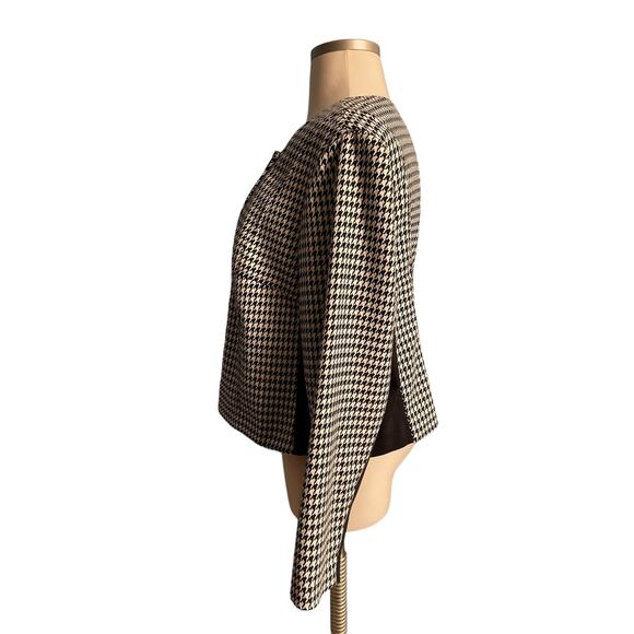 LANE BRYANT Size 28W+ Black Print Casual Jacket - Picture 2 of 4